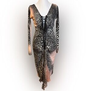 Roberto Cavalli SS2004 Midi Dress